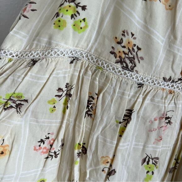 Urban Outfitters Honey Tiered Frocked Mini Dress Large - Picture 8 of 8